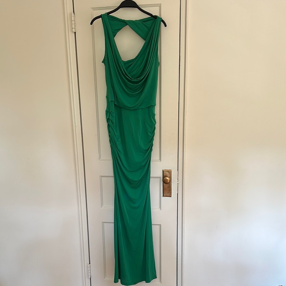 Elegant Green Evening Gown